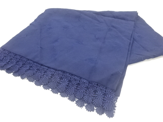 JAPANESE SHAWL / LACE / EMBROIDERY / ABSTRACT